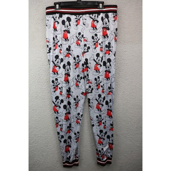 Disney Mickey Mouse Lounge Pants-Size Large-Pockets-Drawstring - Picture 5 of 10